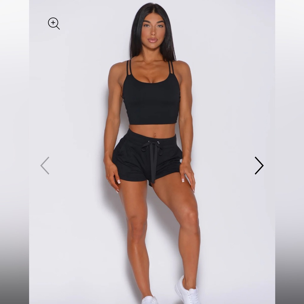 Bombshell sportswear jogger shorts and relax long bra